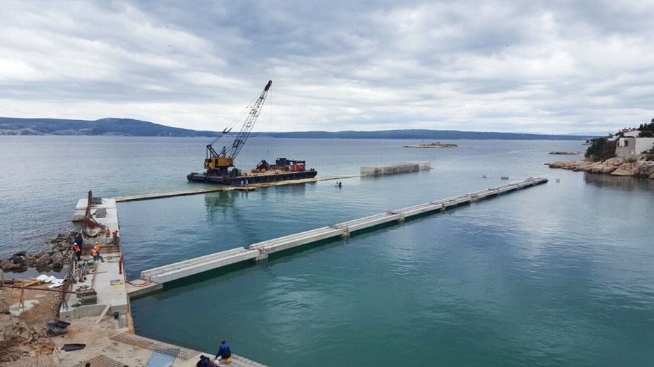 CONSTRUCTION OF NAUTICAL MARINA &#039;MUROSKVA&#039; NOVI VINODOLSKI-CROATIA