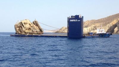 Wreck Removal of MPP YUSUF CEPNIOGLU 22-9-14