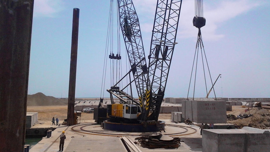 CONSTRUCTION OF A BULK HANDLING BERTH No.10 - YANBU PORT - SAUDI ARABIA