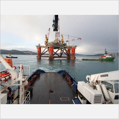 ZAGREB 1 towage by OSV CHRISTOS XXIII 12-12-13